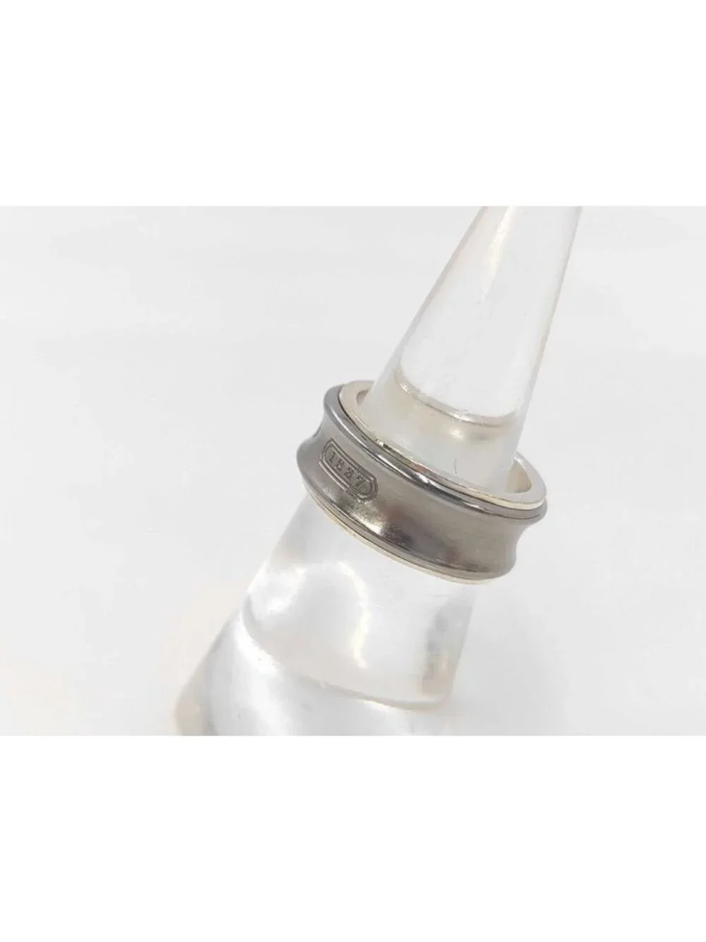 Tiffany & Co Ring Narrow Silver Titanium